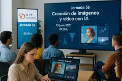 Creación de imágenes y vídeo con Inteligencia Artificial en el marco del Kit Digital